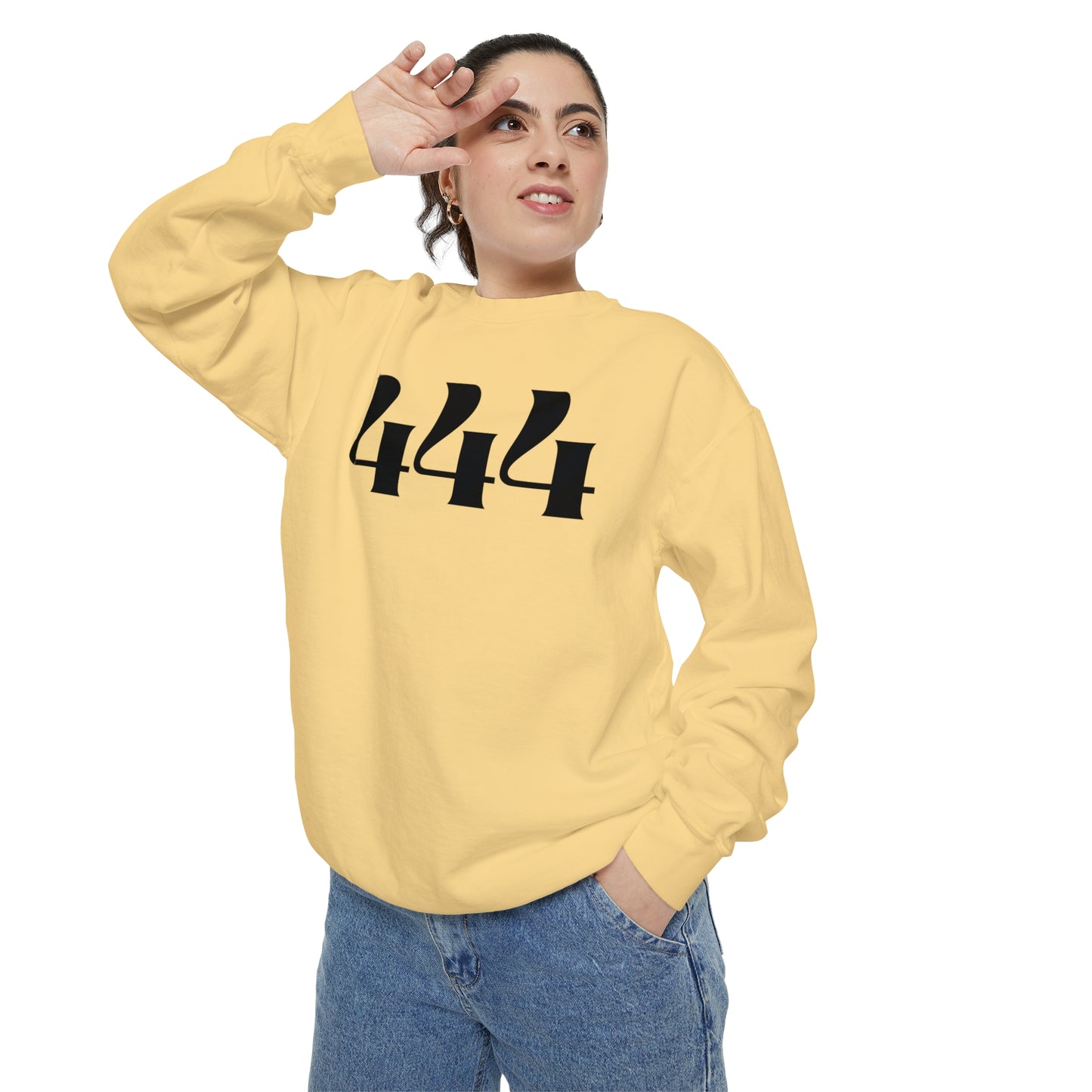 
                  
                    444 Unisex Garment-Dyed Sweatshirt
                  
                