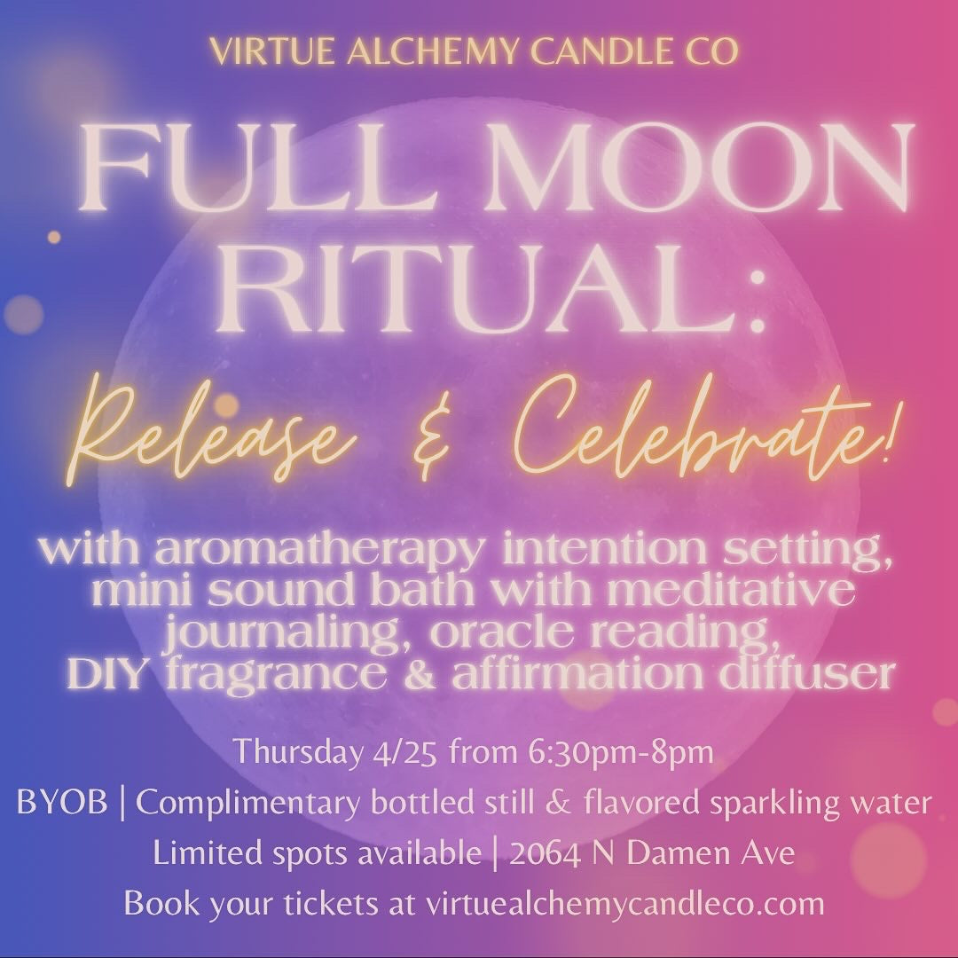 
                  
                    4/25 Full Moon Ritual: Release & Celebrate
                  
                