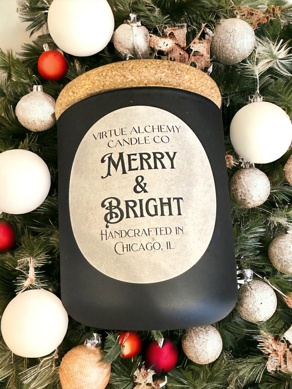 Merry & Bright - Matte Black
