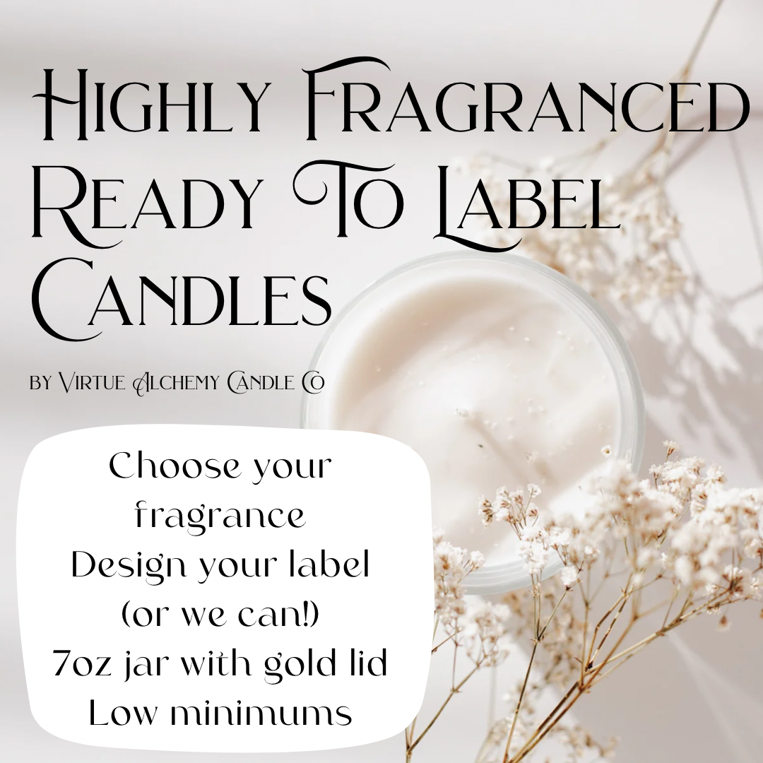 
                  
                    Highly Fragranced Ready To Label Candles
                  
                